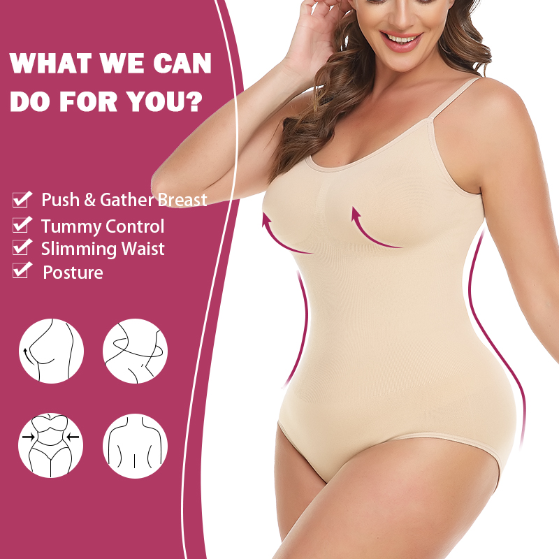 Korset pelangsing wanita, atas - Shapewear Bodysuit Firm ulasan dan harga