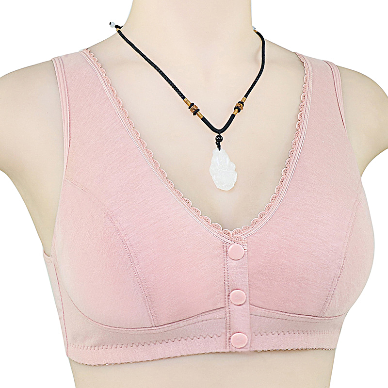 Bra Katun Penutup Depan Full C - Bralette Wireless Soft ulasan dan harga