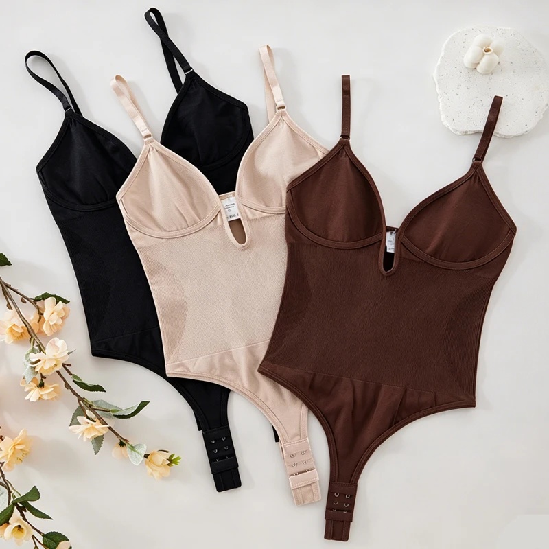 Bodysuit Wanita Tanpa Punggung - Shapewear Bodysuit Firm ulasan dan harga